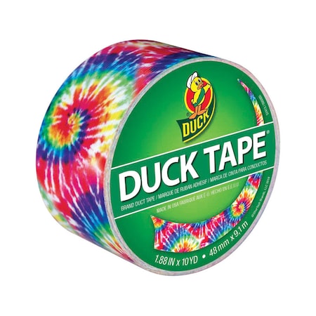 B & K Duck 1.88 in. W X 10 yd L Multicolored Love Tie Dye Duct Tape 283268